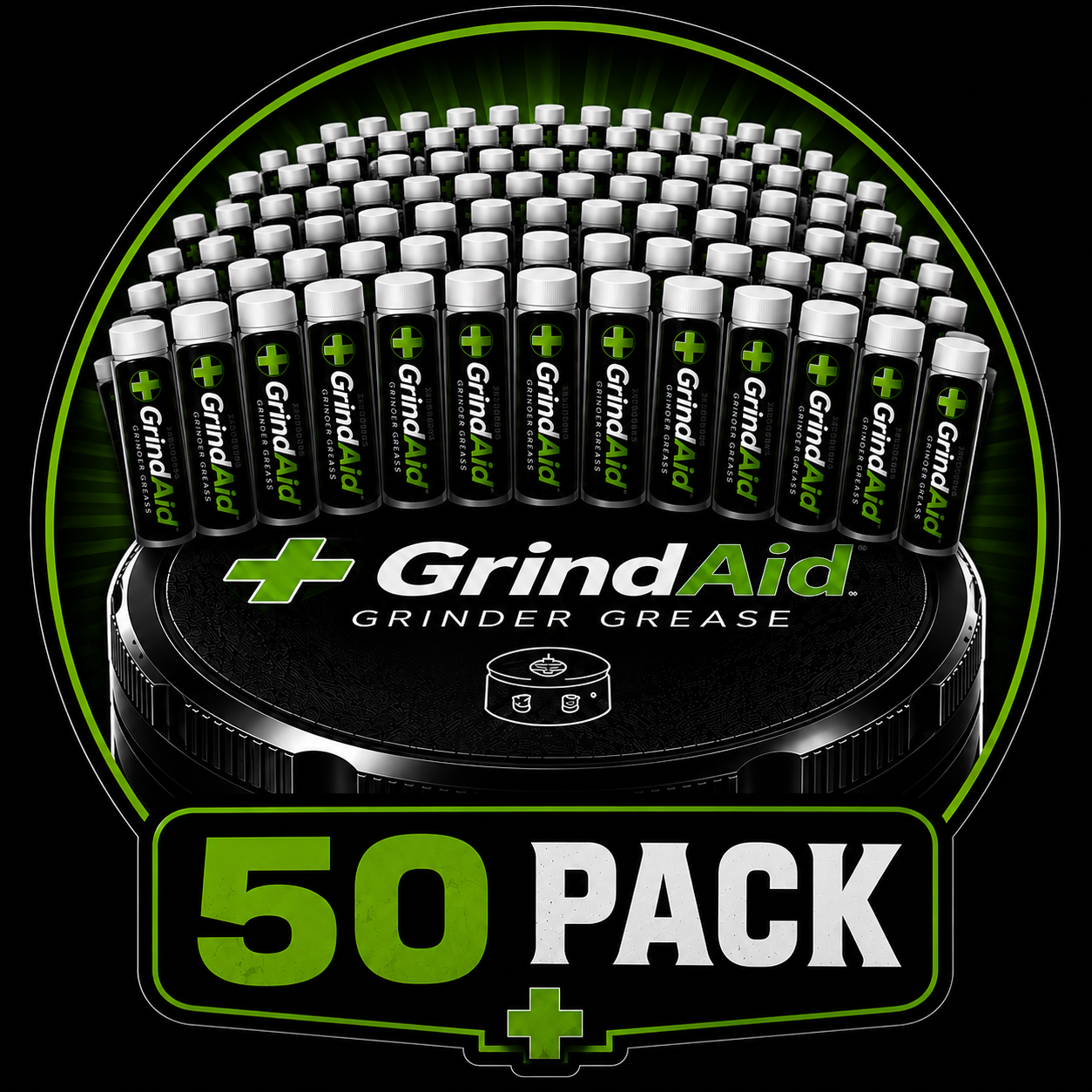 GrindAid Grinder Grease - 50 Pack